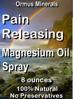 Ormus Minerals -Pain Releasing Magnesium Oil Spray